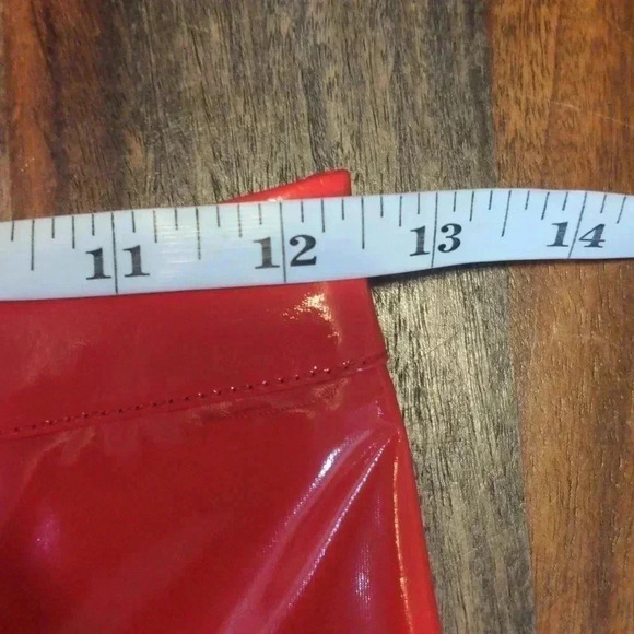 Adidas lvy Park Faux Latex Straight-Leg Pants - Picture 10 of 12